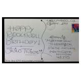 Sirius Trixon Signed Card to Dennis Thompson