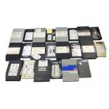 Lot of Noir Leather Commercial U-Matic Tapes