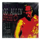 SEALED GG Allin - Kill Them All! - 10" - M
