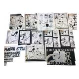 Noir Leather Murder Style T-Shirt Graphic Prints