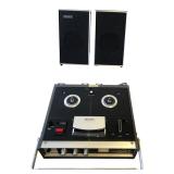 Sony TC-230 Stereocorder Reel-to-Reel & Speakers