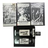 VTG Noir Leather Erotica VHS Tapes & Cases Lot