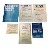 DKT/MC5 2004 Summer Sonic Itinerary & Ephemera