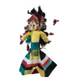 VTG Nepalese Multi-Faced Marionette Puppet 16" H