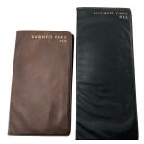 Dennis Thompson MC5 Business Card File Books