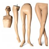 D.G. Williams Inc. Composite Mannequin Parts