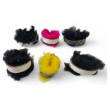 Noir Leather Assorted Fur & Spiked Cuffs