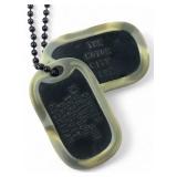 MC5 Dennis Machine Gun Thompson Dog Tags