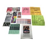 MC5 & Detroit Rock Music Flyers & Posters Lot