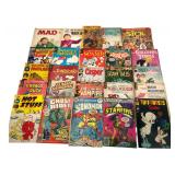 Mixed Lot Vintage Comics & Magazines