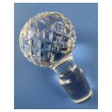 Cut Crystal Wine Decanter Stopper
