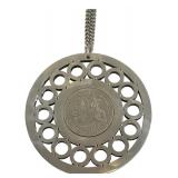 1976 Bicentennial Quarter Pendant Necklace