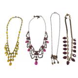 J.Crew & Assorted Fashion Necklaces Lot