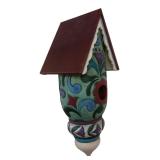 Jim Shore Floral Pattern Birdhouse 4012614