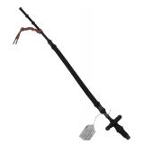 Very Long Black Pipe Stem 19.5 Inches