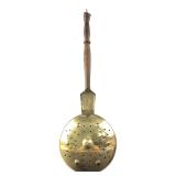 Vintage Copper & Brass Bed Warmer 19"