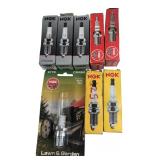 NGK Spark Plugs Mixed Lot of 8