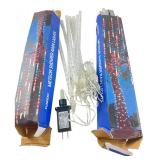 2 Sets Funpeny Meteor Shower Rain Lights