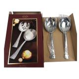 Lenox Holiday Stainless Steel Salad Set