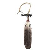 Decorative Smudge Feather with Bird Talon
