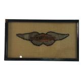 Harley-Davidson 1970s Framed Winged Patch