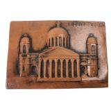 Esztergom Basilica Terracotta Plaque 4x6"