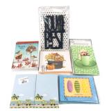 Mixed Lot of Greeting Cards & 4x6 Wooden Sign