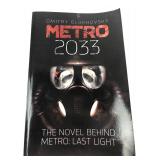 Dmitry Glukhovsky Metro 2033 Paperback Novel