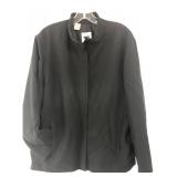 DKNY Classic Black Wool Blend Jacket Size 14