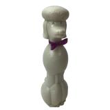 Avon Suzette Poodle Bath Oil Bottle