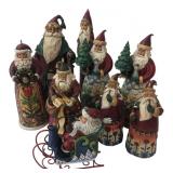 Jim Shore Heartwood Creek Santa Figurine Lot