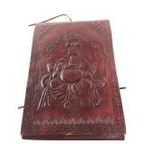 Embossed Leather Ganesha Photo Album