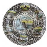 Wood & Sons Niagara Falls Souvenir Plate