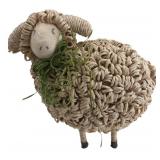 Woven Paper Cord Sheep Figurine