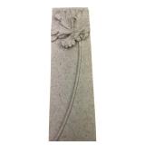 Ganz Cast Stone Style Floral Wall Plaque 4x13"