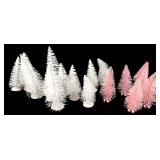 Miniature Bottle Brush Holiday Trees