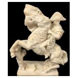 Cast Resin Napoleon Equestrian Statue