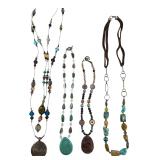 Treska & Assorted Beaded Statement Necklaces