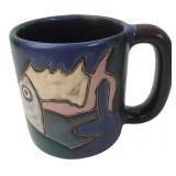 Mara Mexico Stoneware Fish Mug