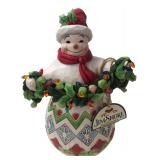 Jim Shore Heartwood Creek Snowman Figurine