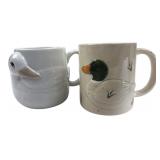 Otagiri & Henriksen Ceramic Duck Mugs