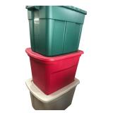 Sterilite & Assorted Plastic Storage Bins