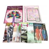 Mixed Lot Quilting & Crochet Pattern Books