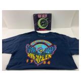 Van Halen 1984 Tour Shirt Size M & 45 Record