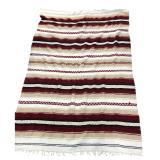 Woven Striped Falsa Style Blanket 75x50"
