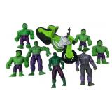 Hasbro Marvel Hulk Action Figure & Motorcycle Lot