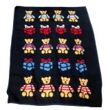 Crown Crafts Dinarsu Teddy Bear Blanket