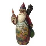 Jim Shore Musical Santa Figurine 13.5"H