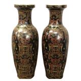 Garden Ridge Pair of Ceramic Vases 24 in H