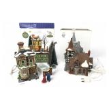 Dept 56 Dickens Village Victorian House & Church